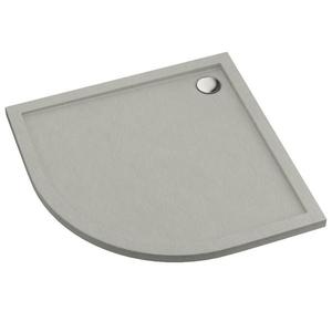 Rohová vanička Caspar New Cement Stone 90x90x4, 5 R55 3.2334/CT/ST vyobraziť
