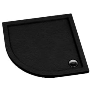 Vanička polokrúhla Black Stone 80x80x5 R55 Espera AQM263CST vyobraziť
