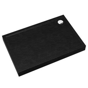 Vanička obdĺžniková Black Stone 80x100x12 Espera Plus AQM4636CST vyobraziť