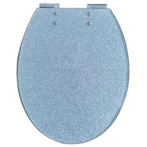WC doska Silver Glitter vyobraziť