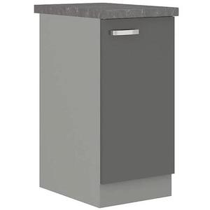 Skrinka do kuchyne Grey 40d 1f bb sivá vyobraziť