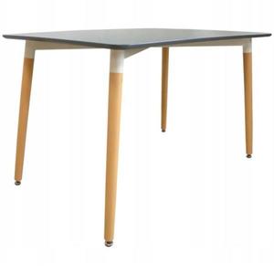 Stôl Bergen šedy 120cm vyobraziť