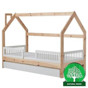 Posteľ DOMEK 200X90 borovica vyobraziť