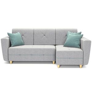 Rohová sedacia súprava Grey P Enzo 162+Enzo 154 dr narural J.SZ vyobraziť