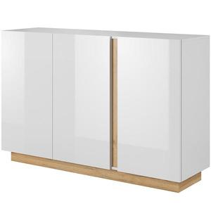 Komoda Arco biela+dub grandson vyobraziť