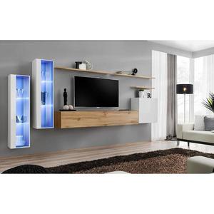 Obývacia stena Switch Sklo +LED XI Wotan vyobraziť