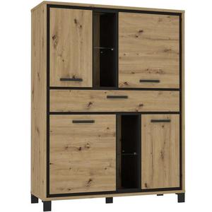 Komoda Trondheim 4D1S TDHK634 Dub Artisan vyobraziť