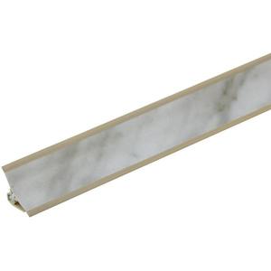 Lišta ku kuchynskej doske 3m 20x20 – mramor carrara LWS-012 vyobraziť