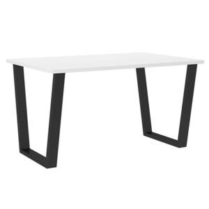 Stôl Cezar 138x90 – Biela vyobraziť