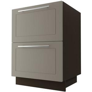 Kuchynská skrinka D2M/60 Quantum beige mat/lava vyobraziť
