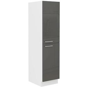 Kuchynská skrinka Lara 30dk-162 Cargo 1f Bb Mdf Šedá lesk vyobraziť