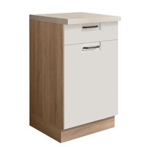 Skrinka do kuchyne Favorit 3d Sonoma/White vyobraziť