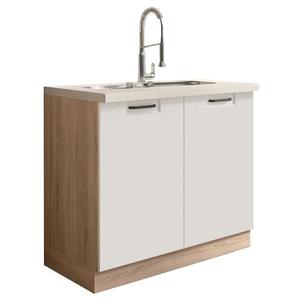 Skrinka do kuchyne Favorit 13d Sonoma/White vyobraziť