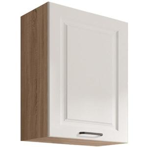 Kuchynská skrinka Smart 33g Sonoma/Biely Mat vyobraziť