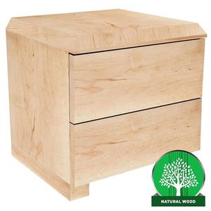 Nočný stolík D-Form 2x Zásuvka Natural Jelša vyobraziť