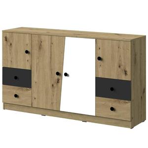 Komoda Nero 06 160 – Čierna Mat vyobraziť