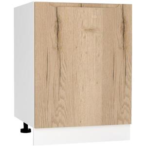 Kuchynská skrinka Zoya D60pc Pl Dub Halifax/Biely vyobraziť