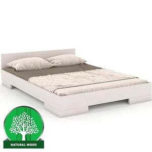 Posteľ drevené buk Skandica Spectrum Nízka 120x200 Biely vyobraziť