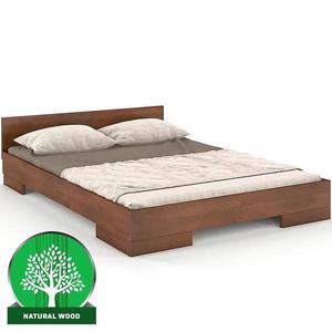 Posteľ drevené buk Skandica Spectrum Nízka 180x200 orech vyobraziť