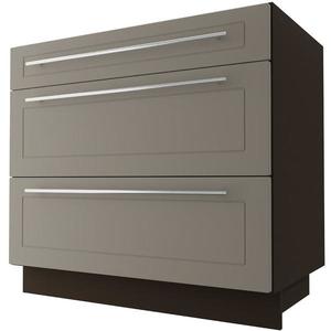 Kuchynská skrinka D3M/90 Quantum beige mat/lava vyobraziť