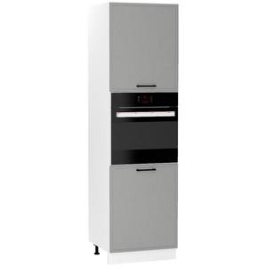 Kuchynské skrinka Emily D60PK 2133 PL Dast Grey vyobraziť