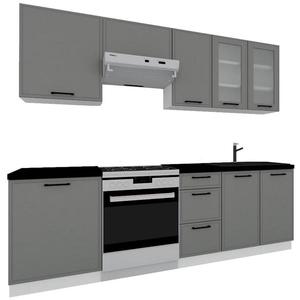 Kuchynská linka 180/240 dast grey bez dosky vyobraziť