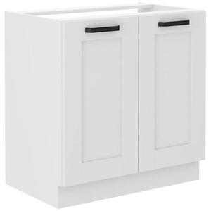 Kuchynská skrinka LUNA biely mat/biely 80zl 2f bb vyobraziť