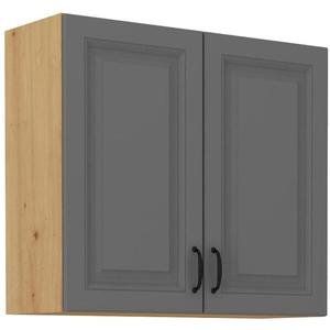 Kuchynská skrinka Stilo dustgrey/artisan 80g/72 2f vyobraziť