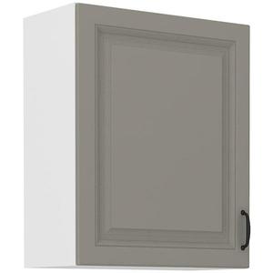 Kuchynská skrinka Stilo claygrey/biely 60g/72 1f vyobraziť