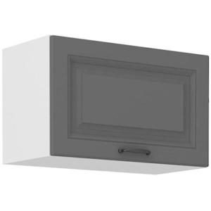 Kuchynská skrinka Stilo dustgrey/biely 60gu/36 1f vyobraziť