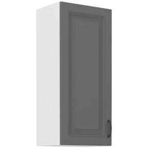 Kuchynská skrinka Stilo dustgrey/biely 40g/90 1f vyobraziť
