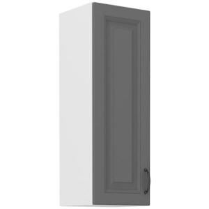 Kuchynská skrinka Stilo dustgrey/biely 30g/90 1f vyobraziť