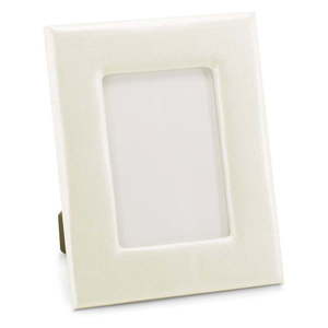 Krémovobiely plastový stojací rámček 21x26 cm Shina – Restilo vyobraziť