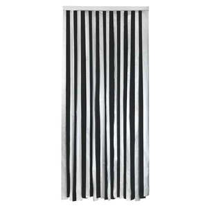 Termo záves do dverí v čierno-striebornej farbe 90x200 cm – Maximex vyobraziť