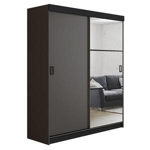 Skriňa Retro 138 5L grafit/ Dvierka grafit vyobraziť