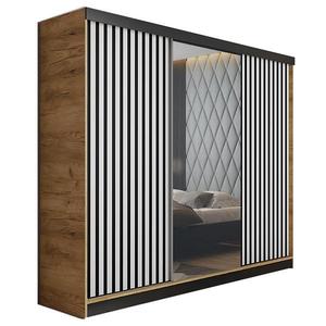 Skriňa Malani 200 L craft / dvierka biely vyobraziť