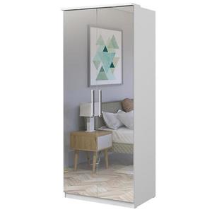 Skriňa Optima 2d zrkadlo 58 biela vyobraziť