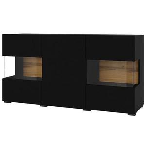 Komoda 3d Ava 25 čierna onyx/wotan vyobraziť