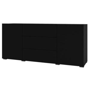 Komoda 2d3s Ava 26 čierna onyx/wotan vyobraziť