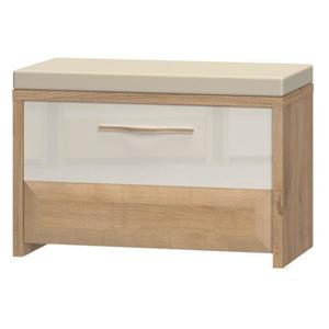 Skrinka na topánky Gala K1 lakovaná Pacific Walnut/Beige vyobraziť