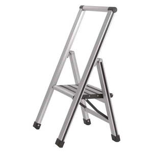 Kovové schodíky 74 cm Alu-Design – Wenko vyobraziť
