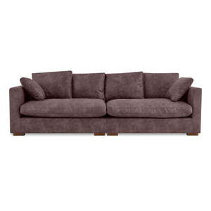 Tmavohnedá pohovka 266 cm Comfy – Scandic vyobraziť