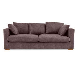 Tmavohnedá pohovka 220 cm Comfy – Scandic vyobraziť