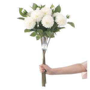 Umelé kvety v súprave 10 ks (výška 62 cm) Dahlia – Restilo vyobraziť