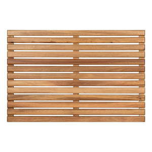 Drevená kúpeľňová predložka v prírodnej farbe 40x60 cm Acacia – Wenko vyobraziť