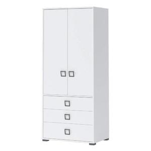 Skriňa 2D3S Kiki G23-BE/KI-15 white/white vyobraziť