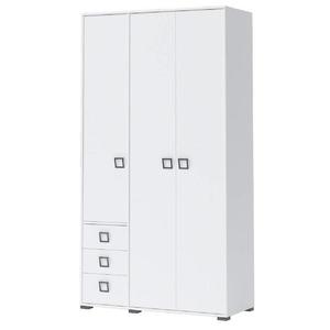 Skriňa 3D3S Kiki P33-BE/KI-15 white/white vyobraziť