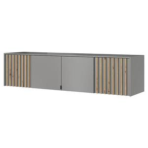 Nadstavec Na Skriňu Nelly 4d Sivá/Artisan vyobraziť
