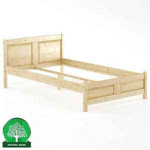 Posteľ borovica LK104–120x200 surová vyobraziť