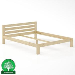 Posteľ borovica LK105–160x200 surová vyobraziť